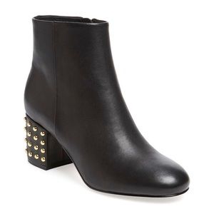 Maiden Lane Classic Block Heel Bootie